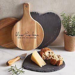 Cheeseboard Set- Bless This Home