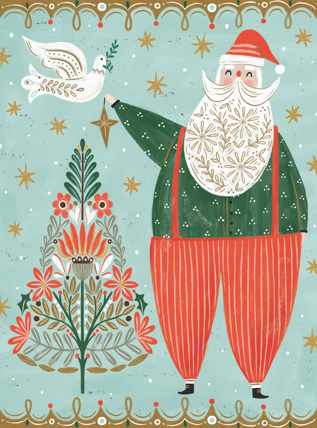 Father Christmas 1000 Piece Puzzle