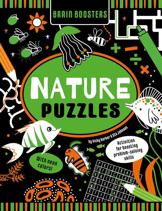Brain Boosters Nature Puzzles Learning Activity Book for Kids