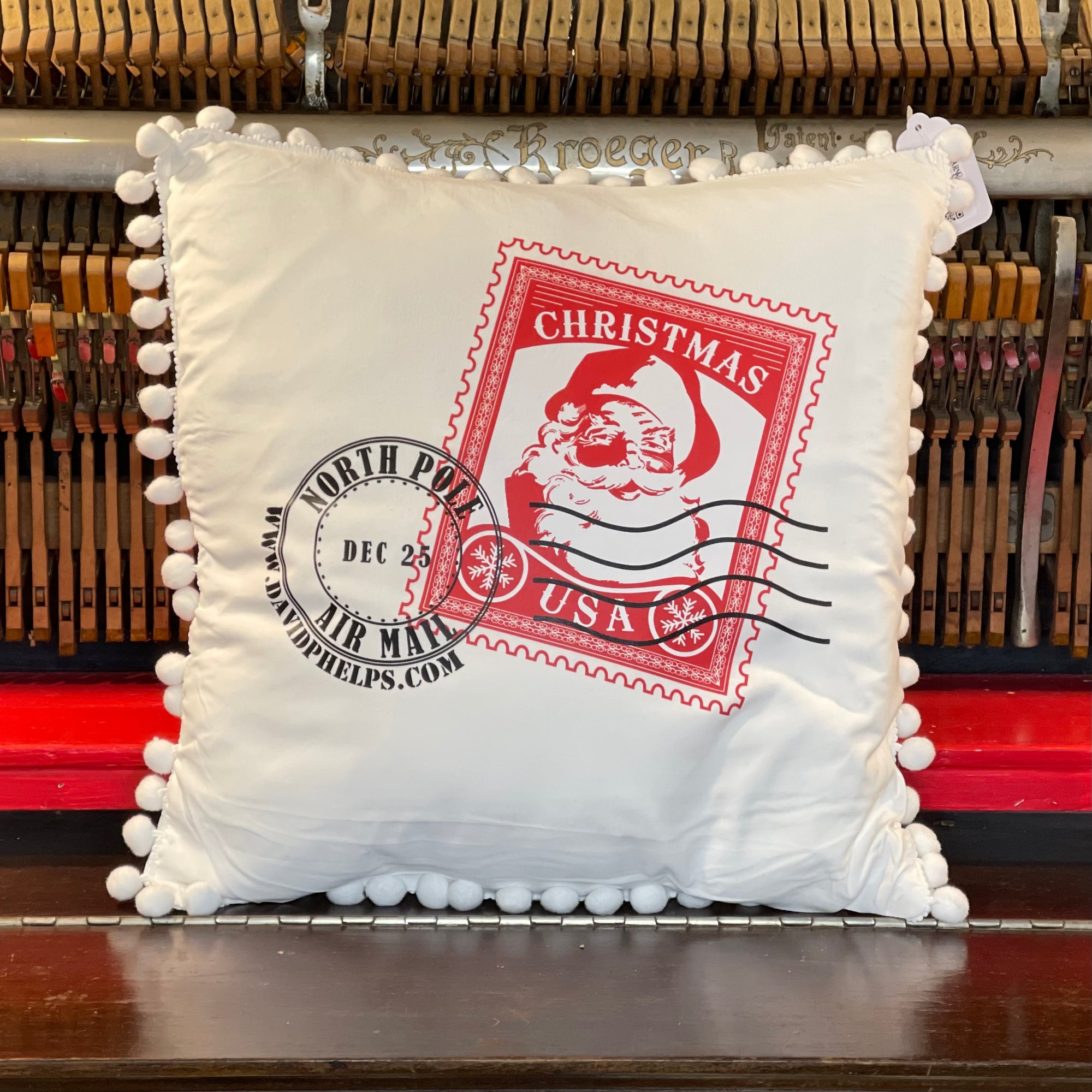 Christmas Pillows Barn Bale