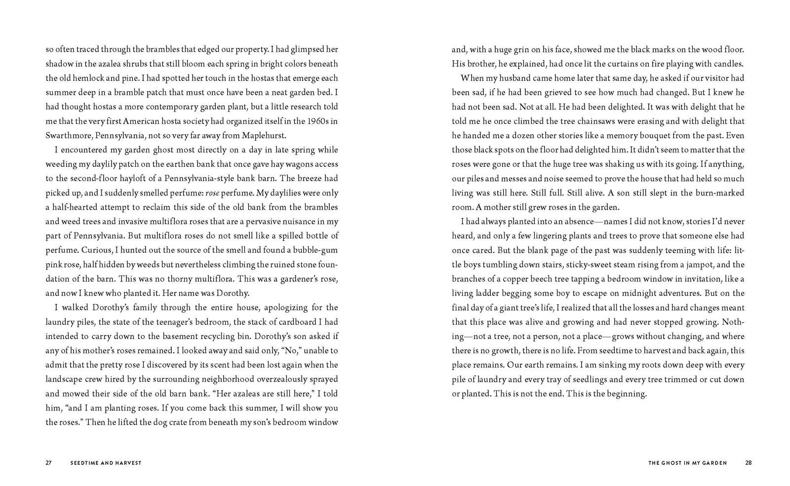 Seedtime and Harvest