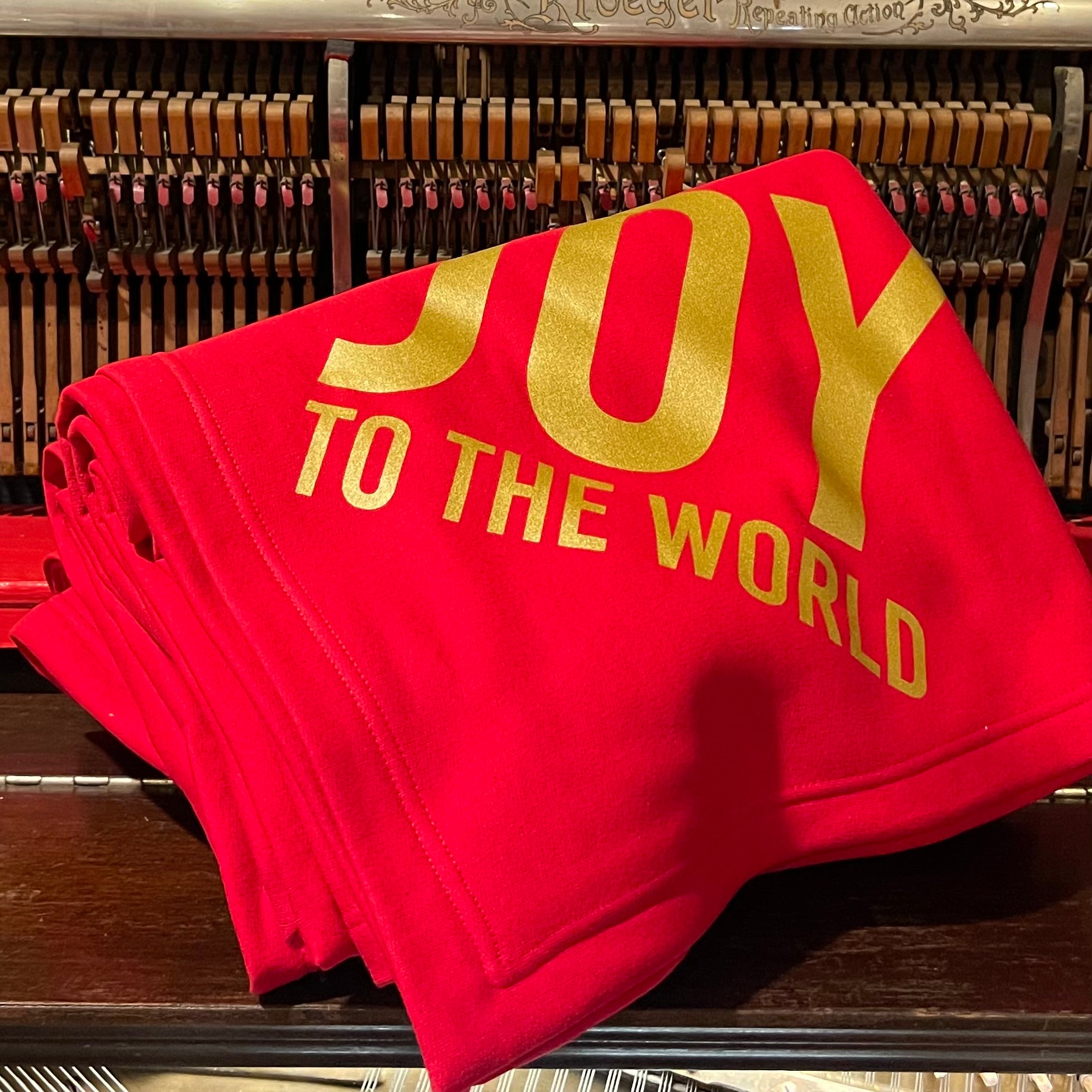 Joy To The World Fleece Sweatshirt Blanket