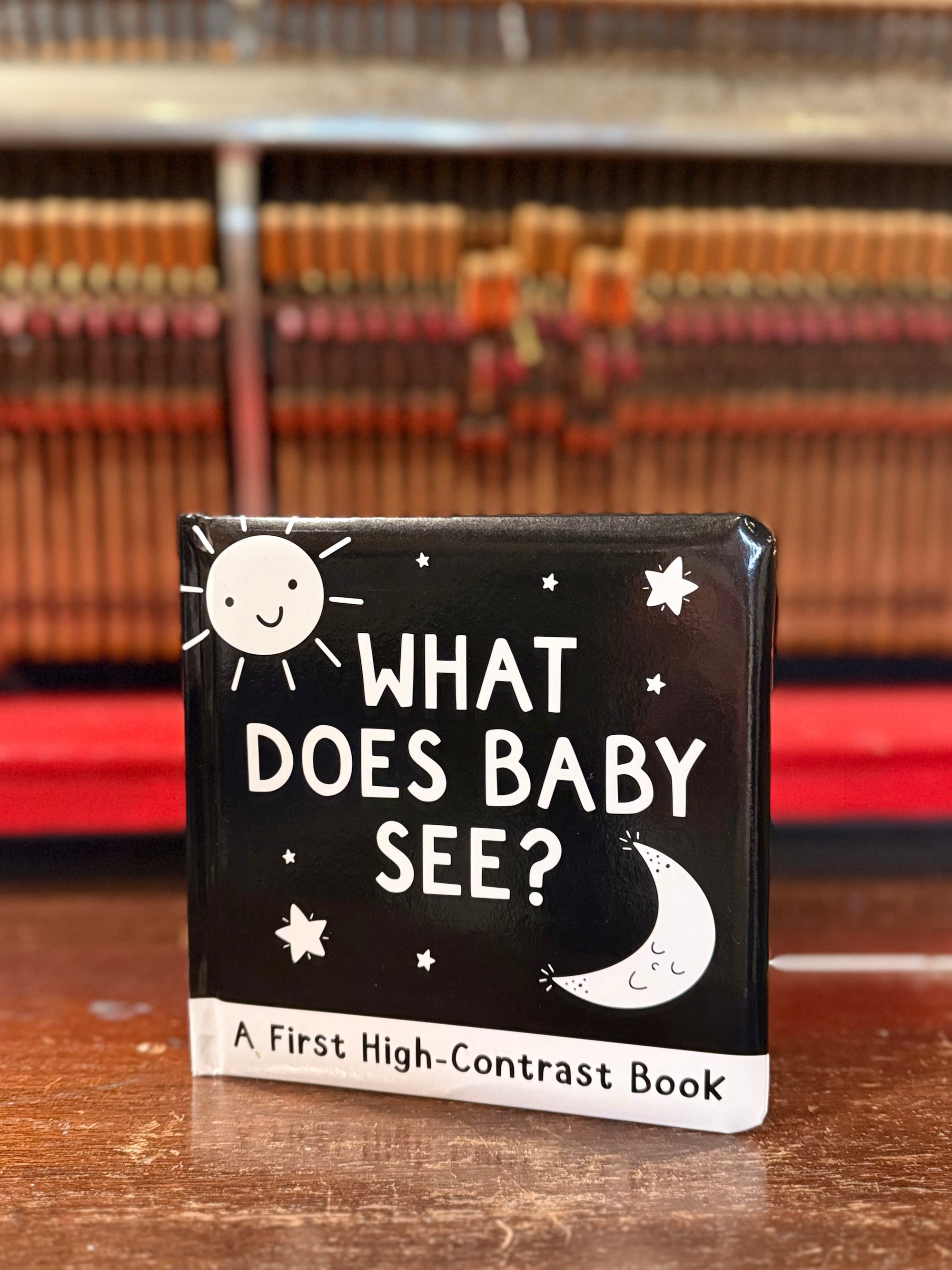 What Does Baby See? A High-Contrast Board Book