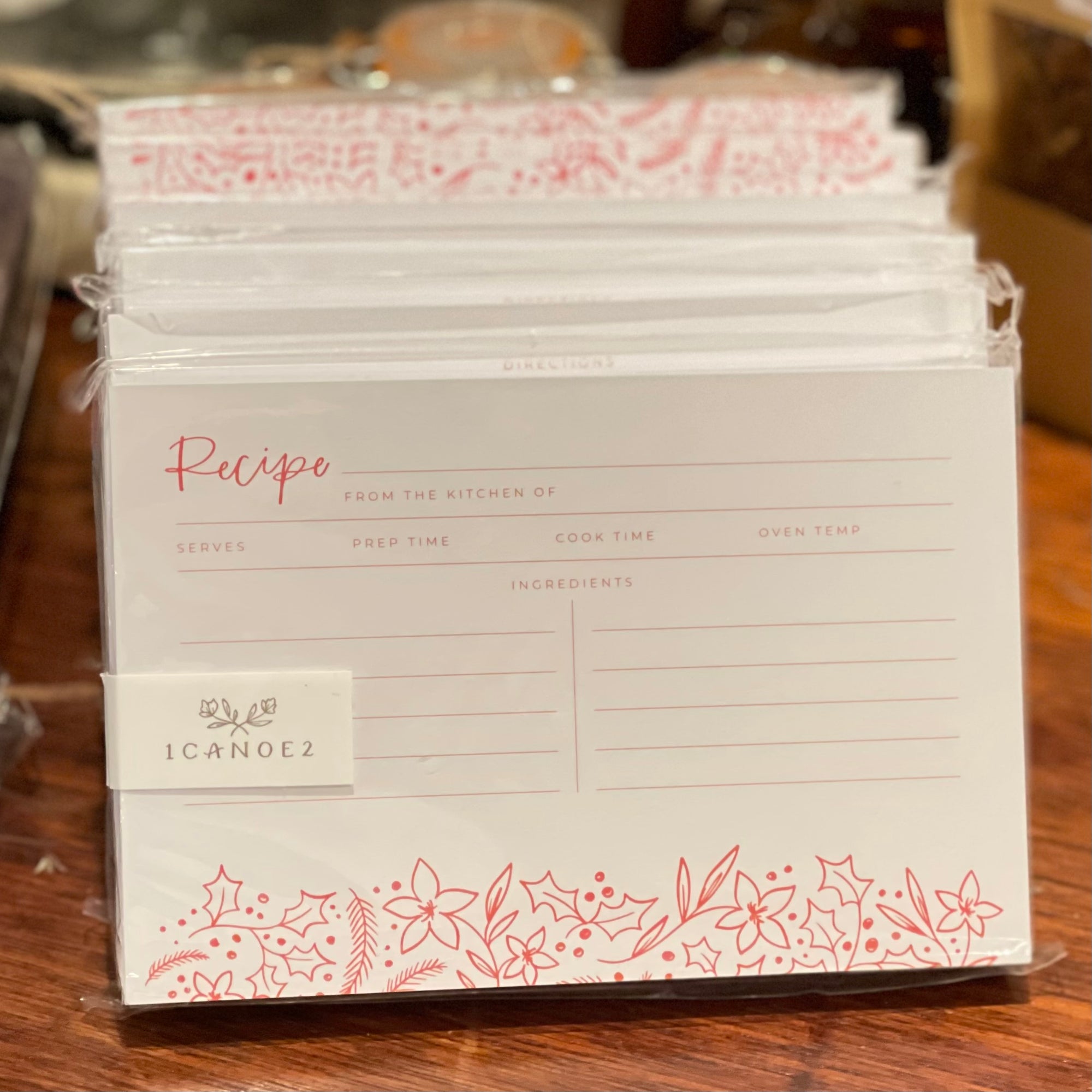 recipe binder and cards Recipe cards