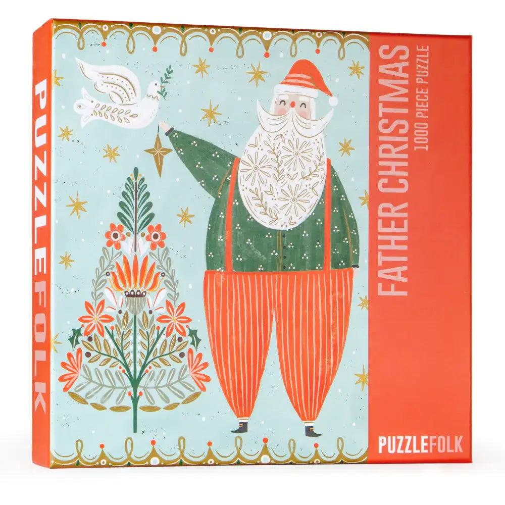 Father Christmas 1000 Piece Puzzle