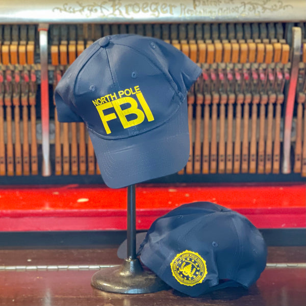 North Pole FBI baseball cap Barn Bale