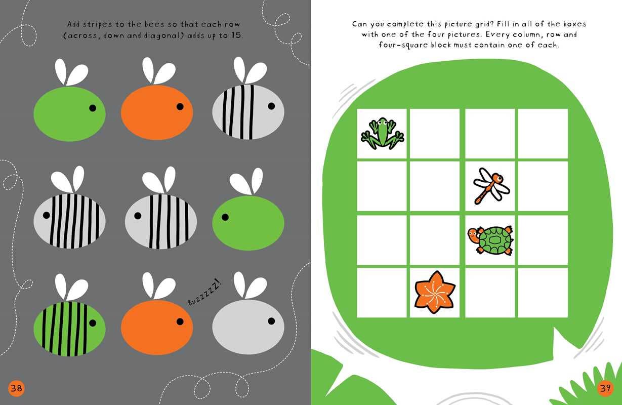 Brain Boosters Nature Puzzles Learning Activity Book for Kids