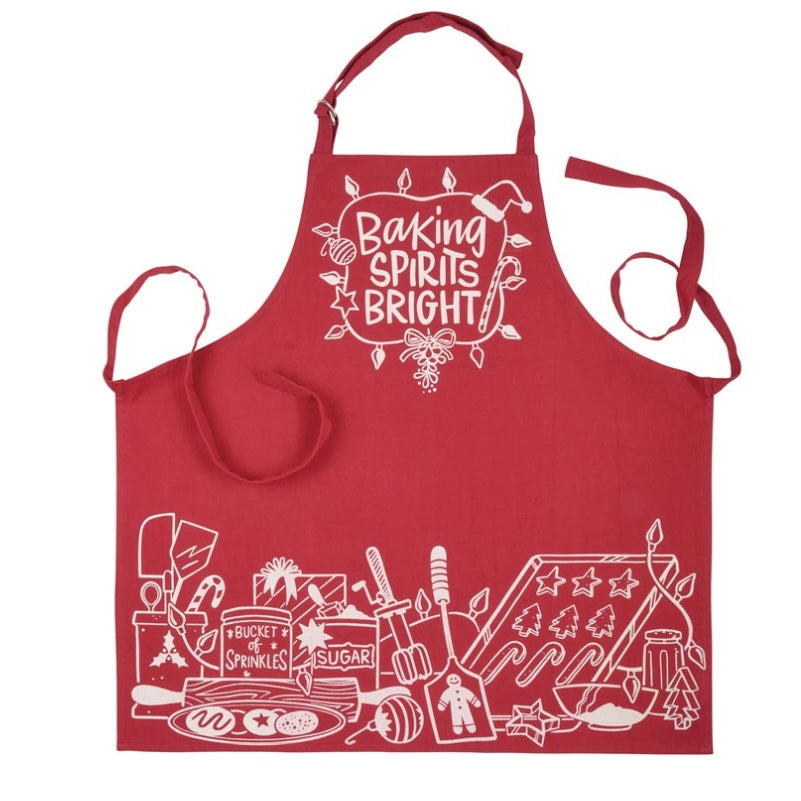 Baking Spirits Bright Apron