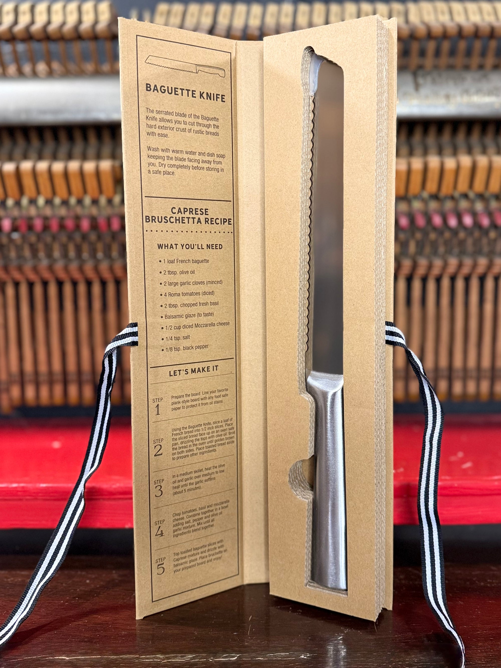 Baguette Knife Book Box