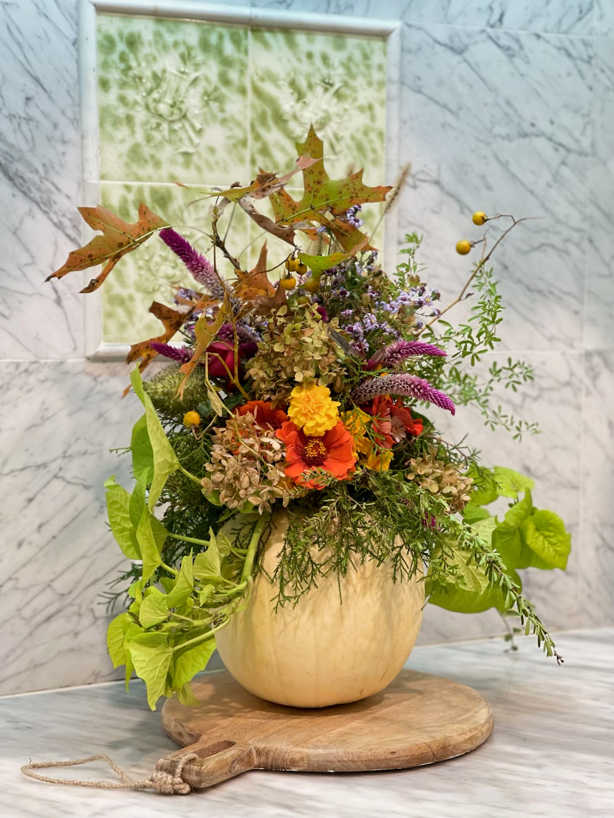 Celebrating the Arts: Decorative Floral Pumpkins with Lori Phelps(October 13, 2026)