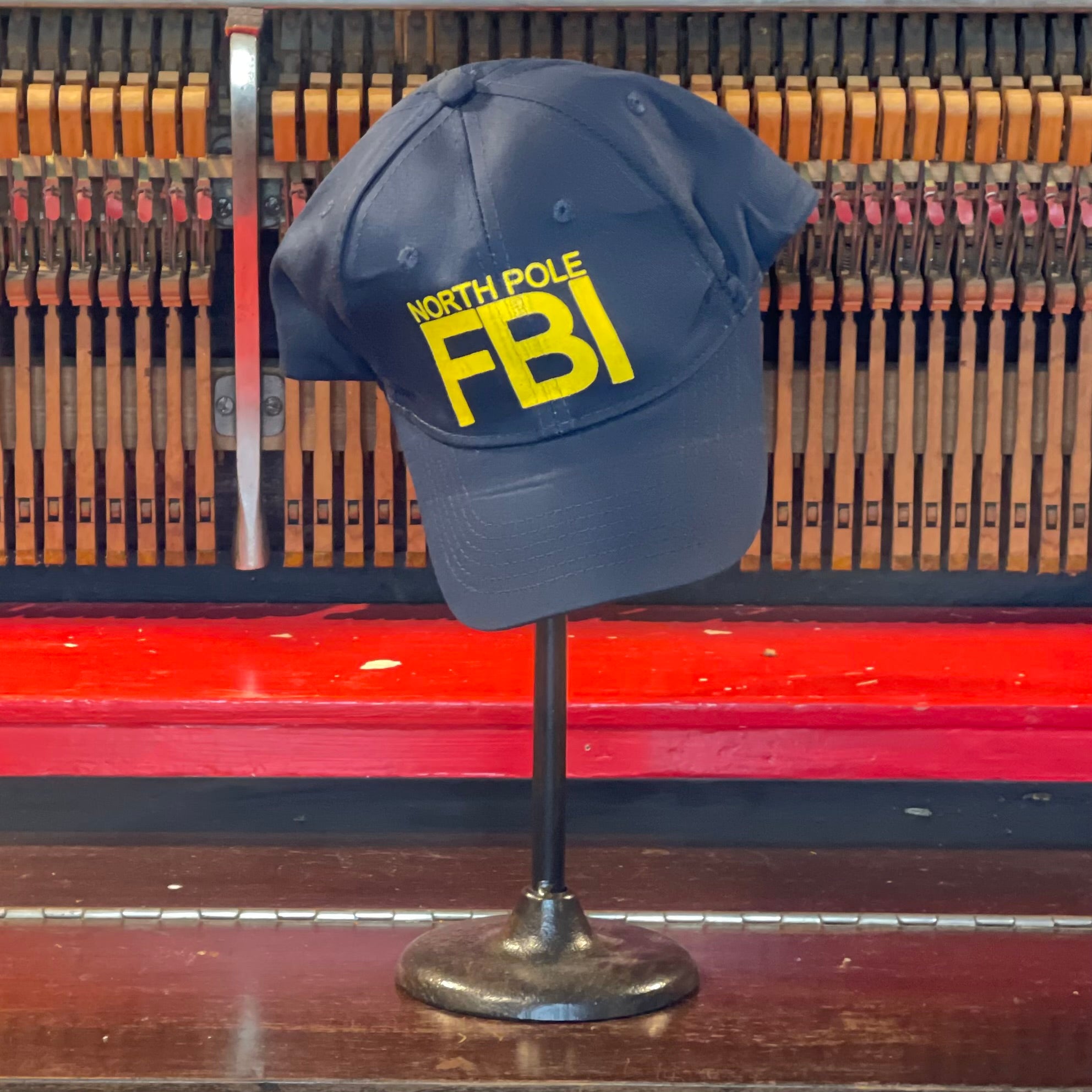 North Pole FBI baseball cap