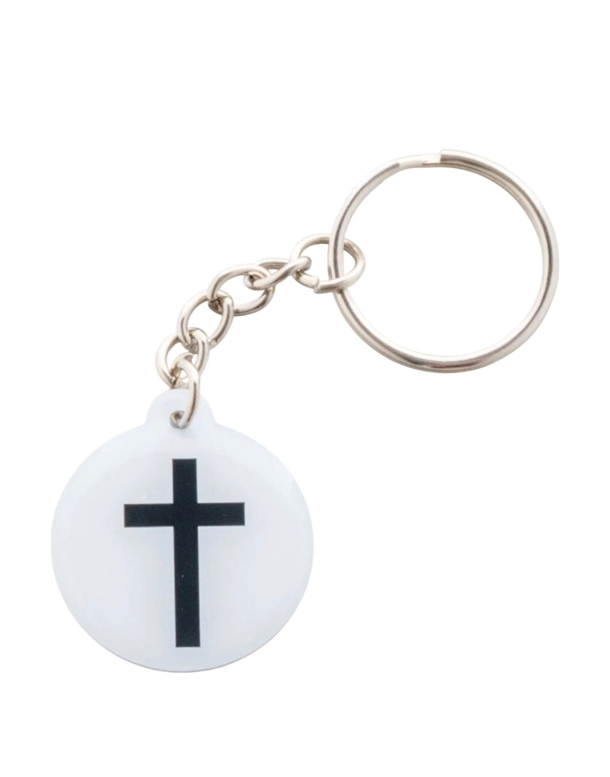 Tap to Pray Prayer Tag Keychain
