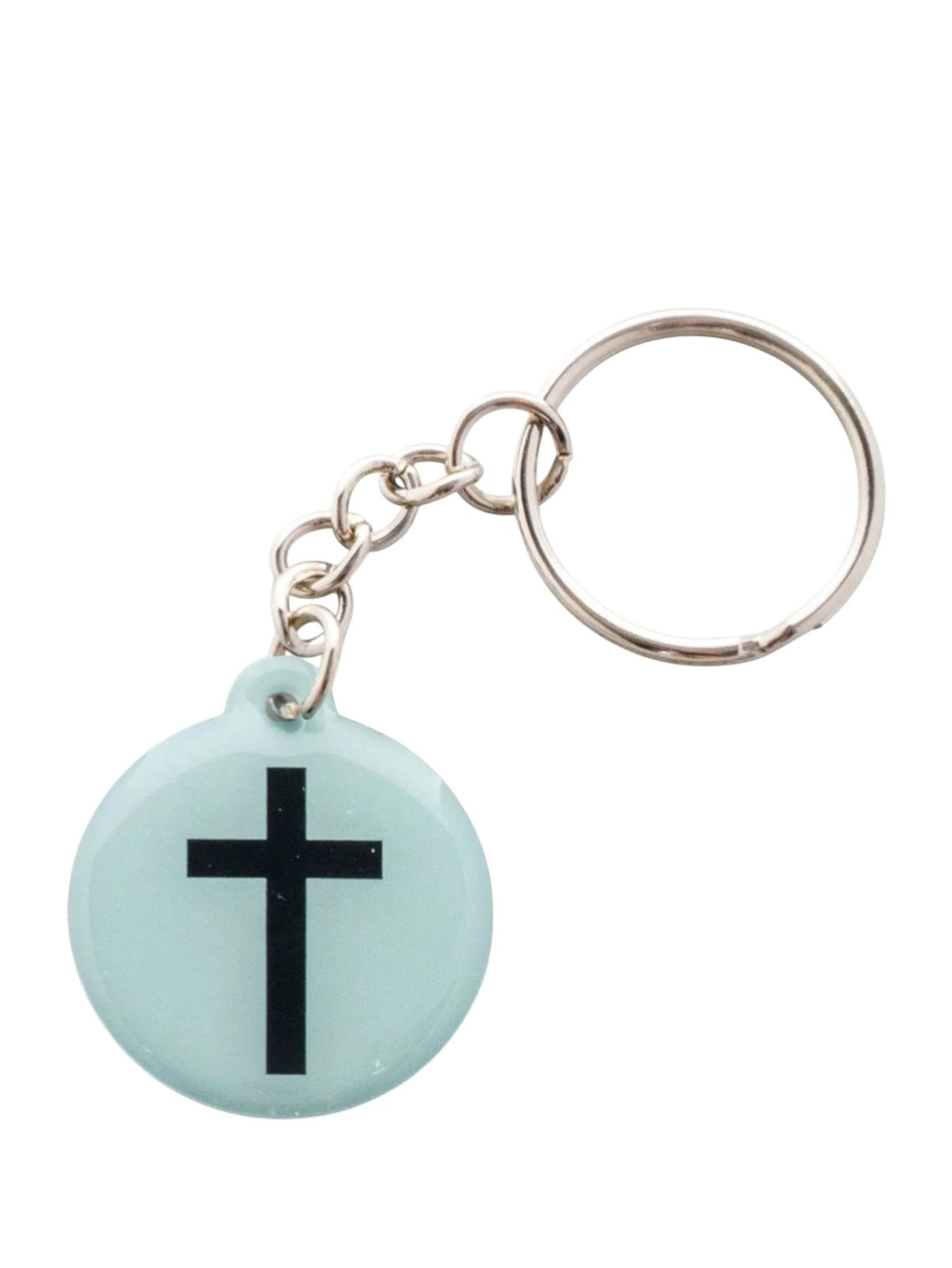 Tap to Pray Prayer Tag Keychain