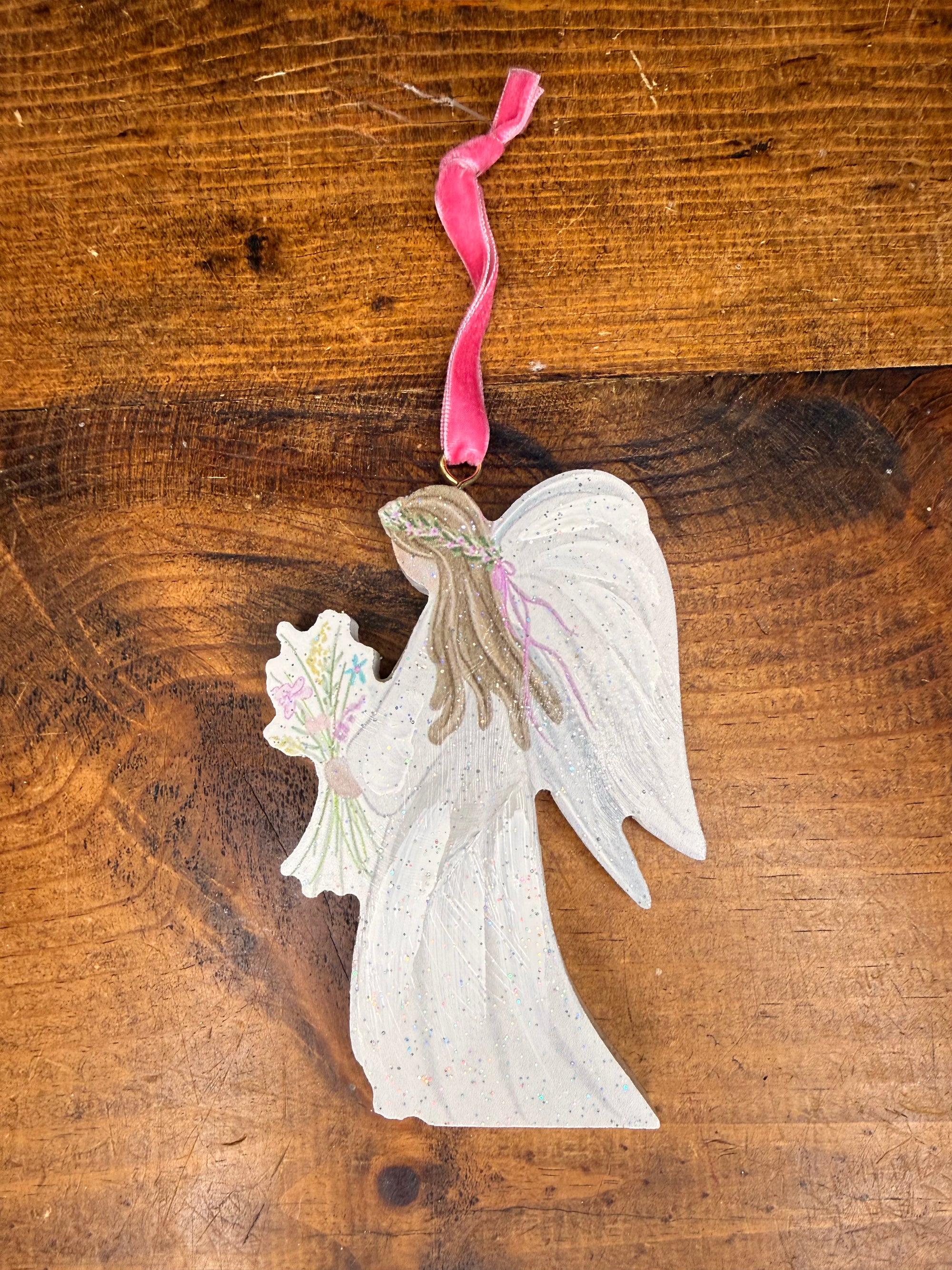 Hand Painted Angel Ornaments