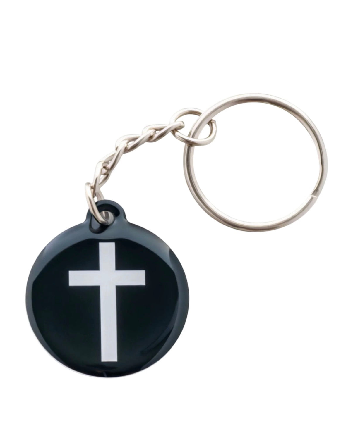 Tap to Pray Prayer Tag Keychain