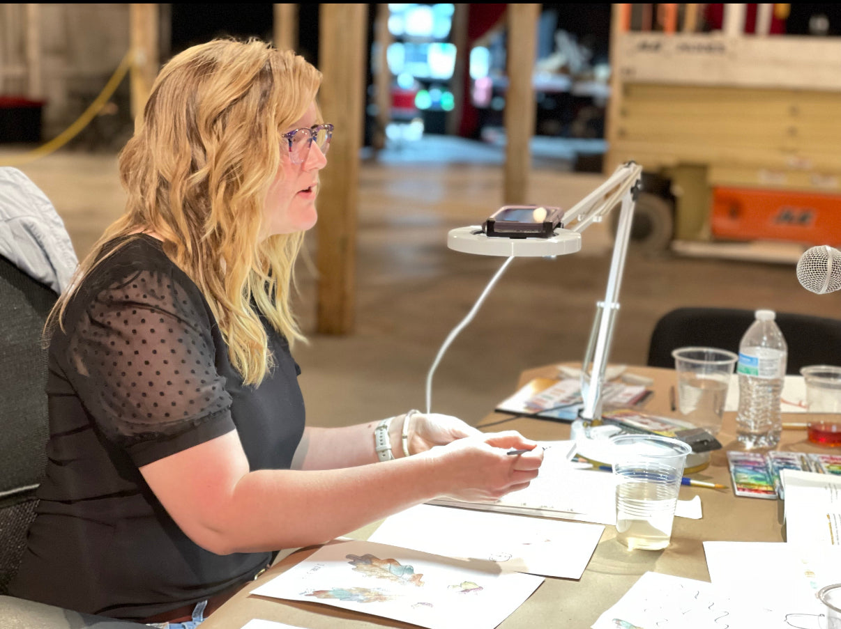 Watercolor Class with Artist, Jennifer Savage(Winter)-February 10, 2026