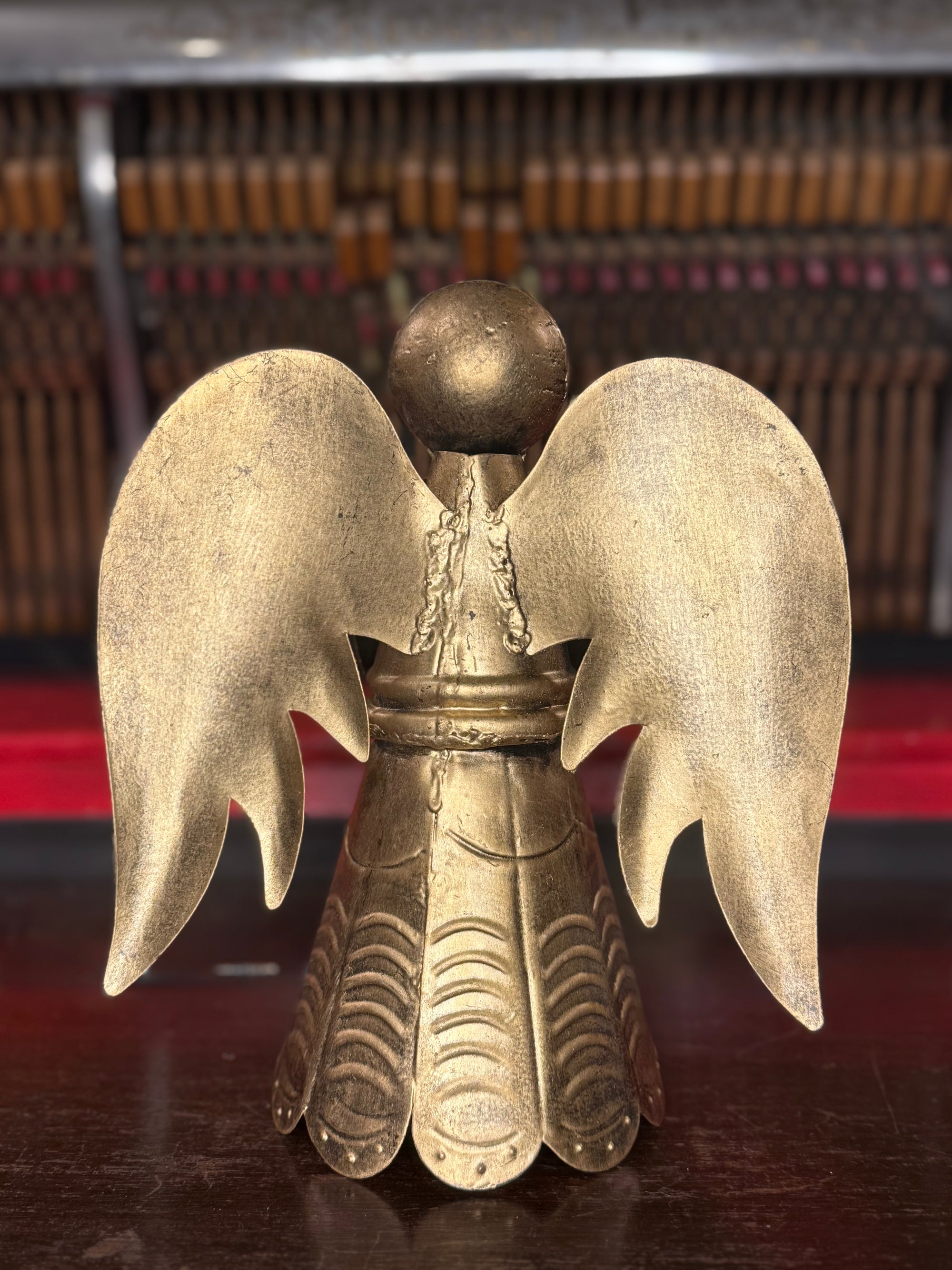 Upcycled Metal Angel
