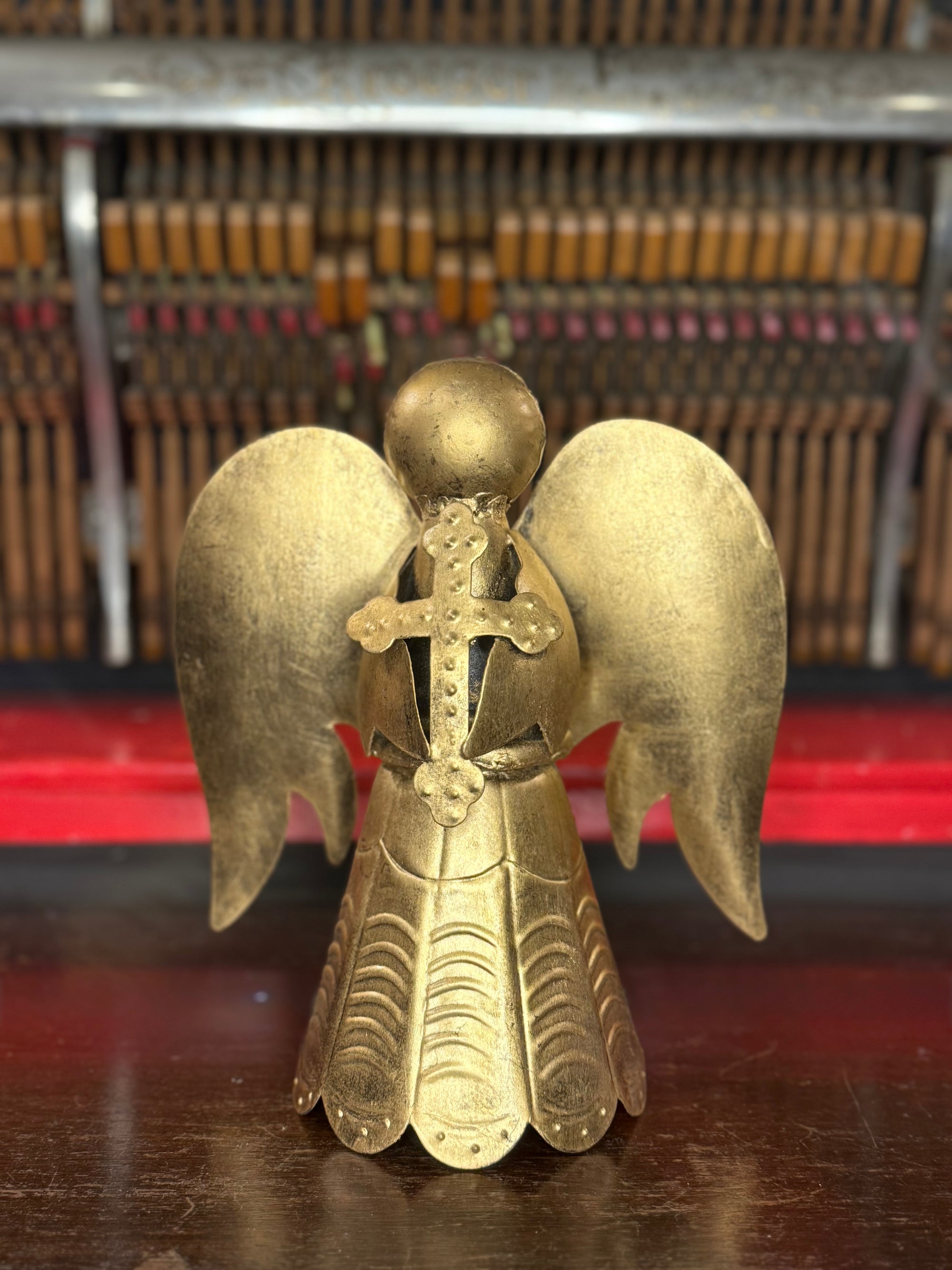 Upcycled Metal Angel