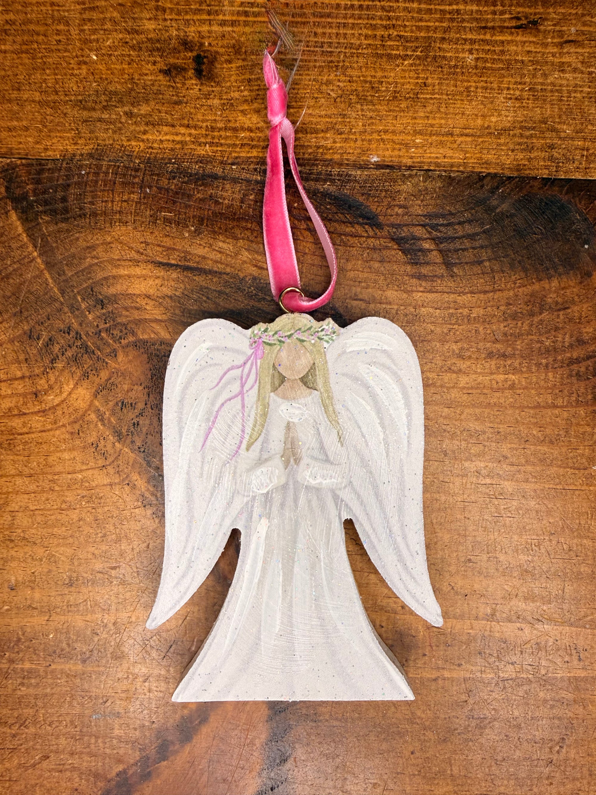 Hand Painted Angel Ornaments