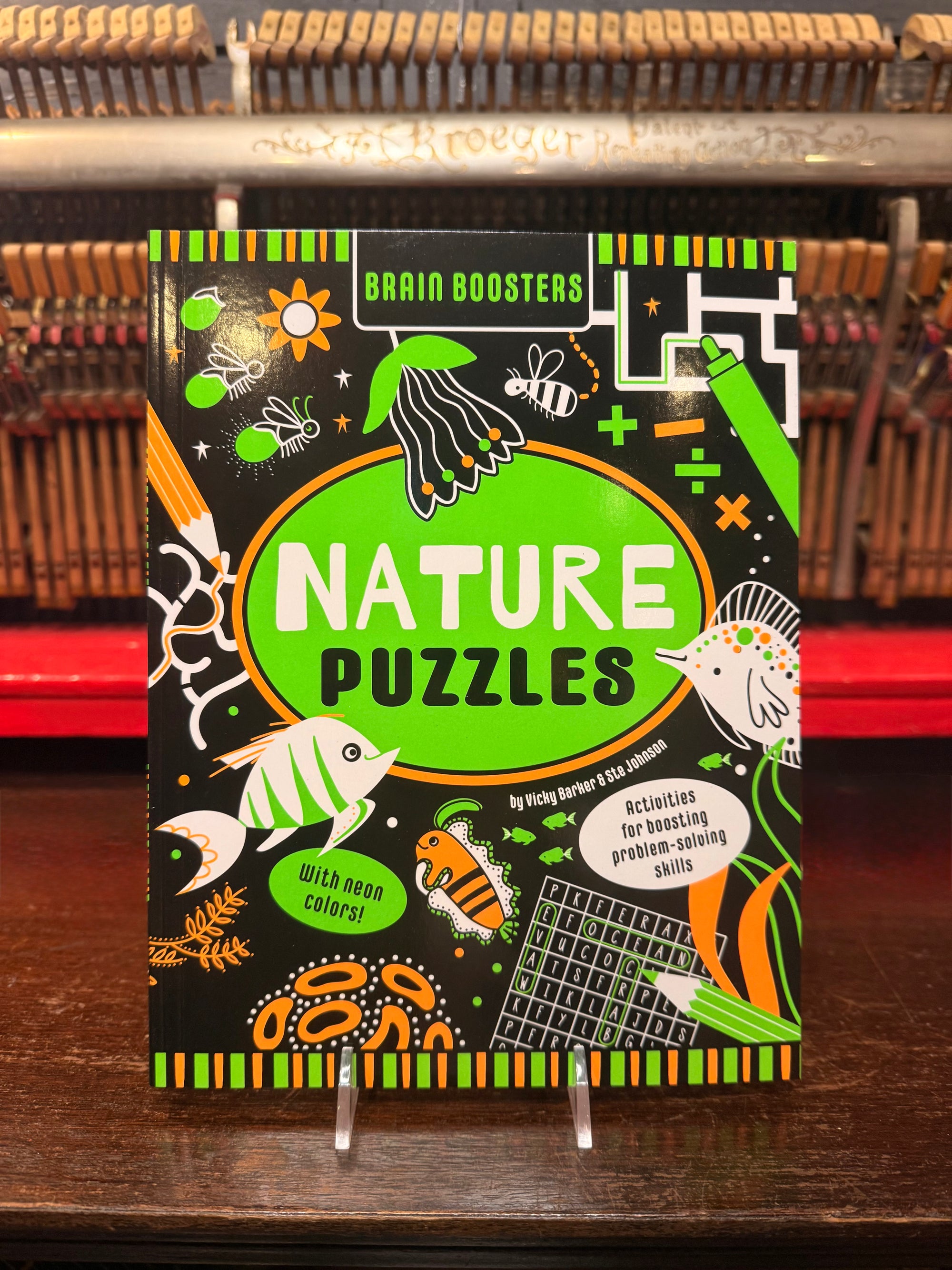 Brain Boosters Nature Puzzles Learning Activity Book for Kids