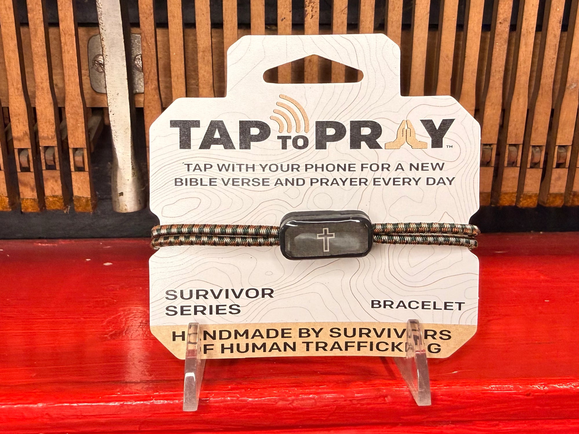 Tap to Pray - Survivor Series Tactical Bracelet