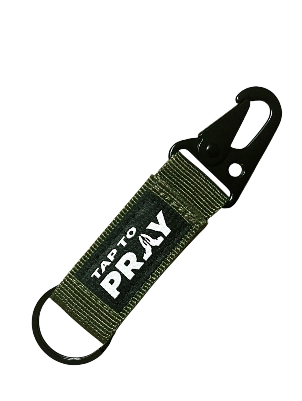 Tap to Pray- Tactical Carabiner Keychain