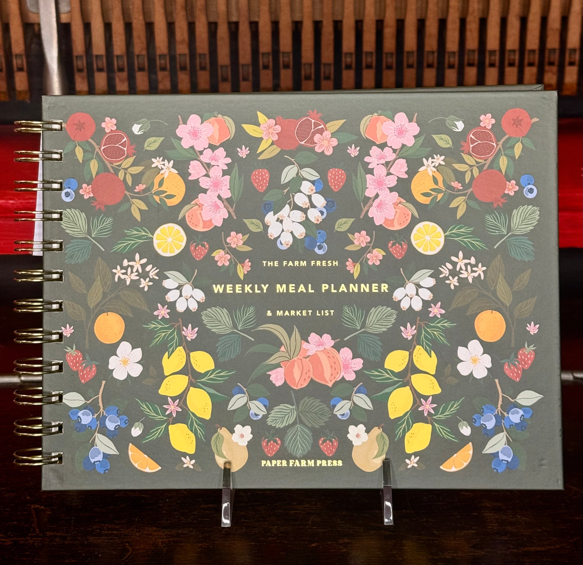 Farm Fresh Weekly Meal Planner - Floral