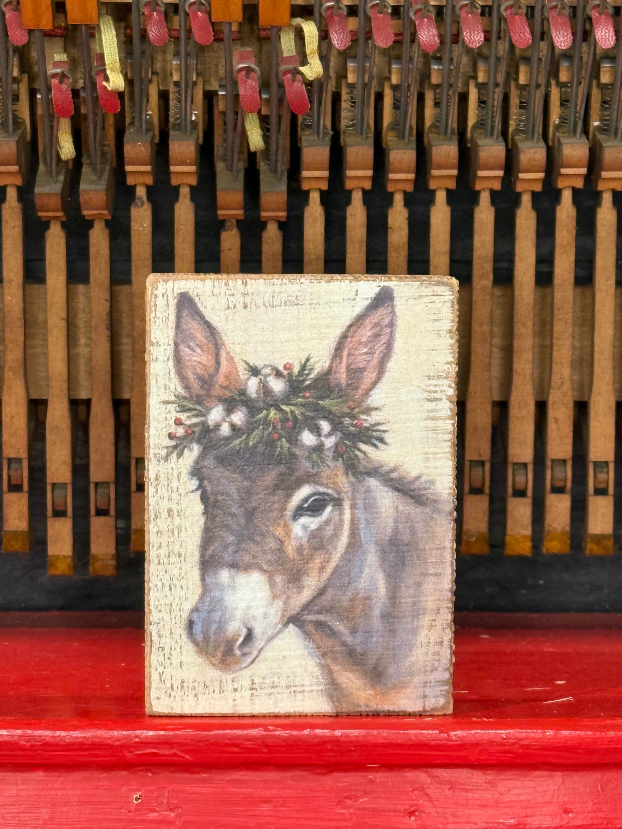 Christmas Wooden Box Signs