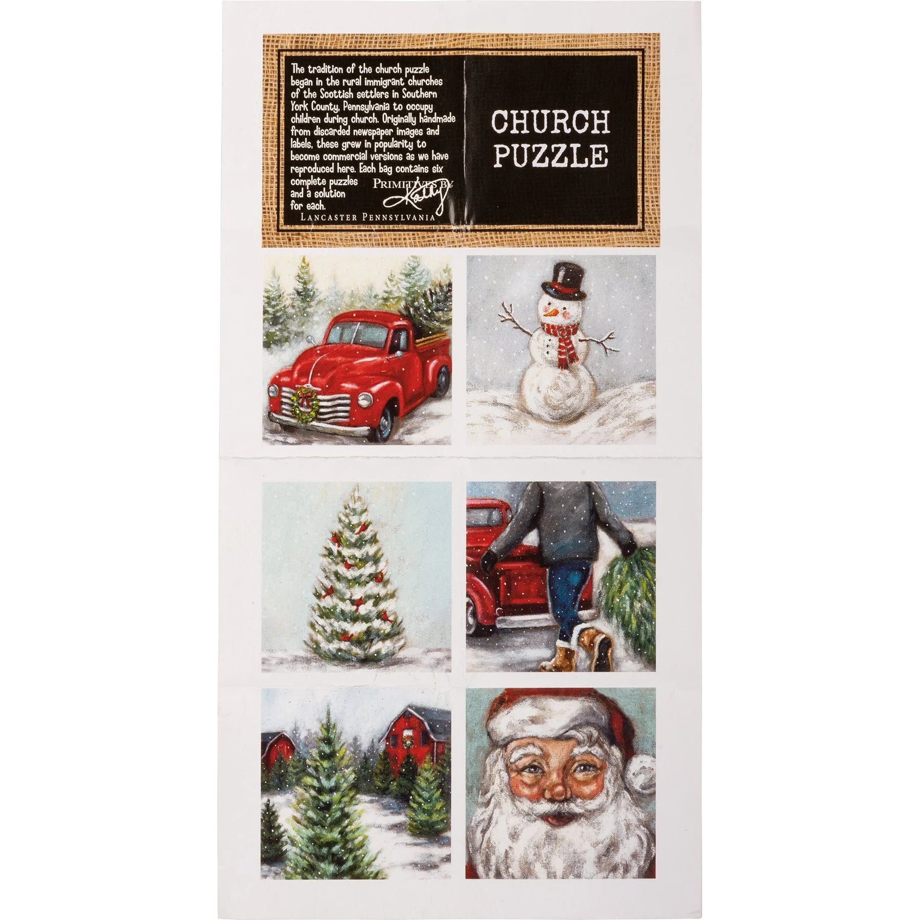 Christmas Church Puzzle