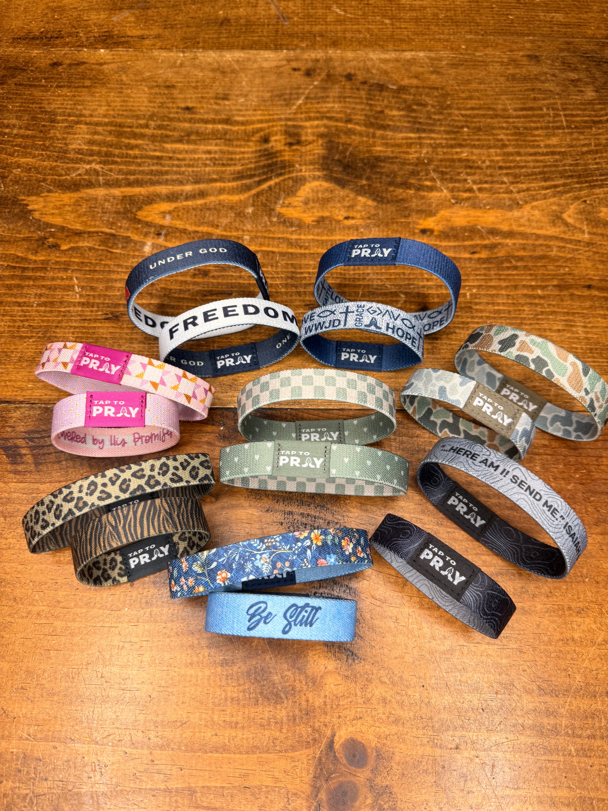 Tap to Pray Wristbands