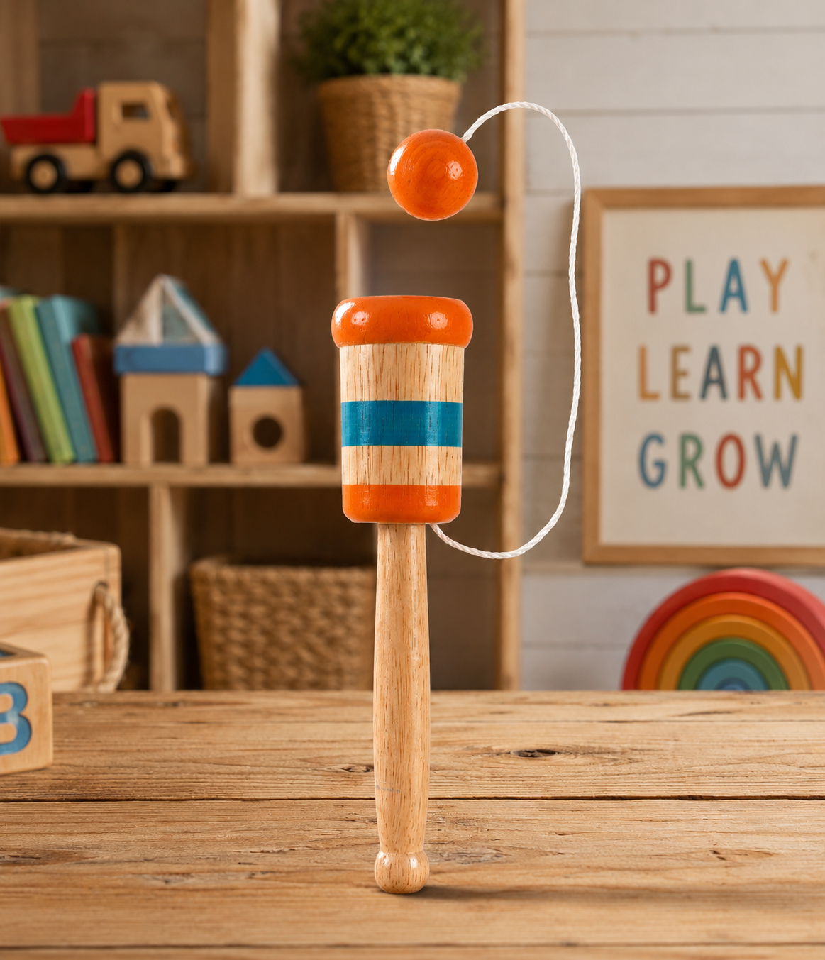 Wooden Catch Ball Game