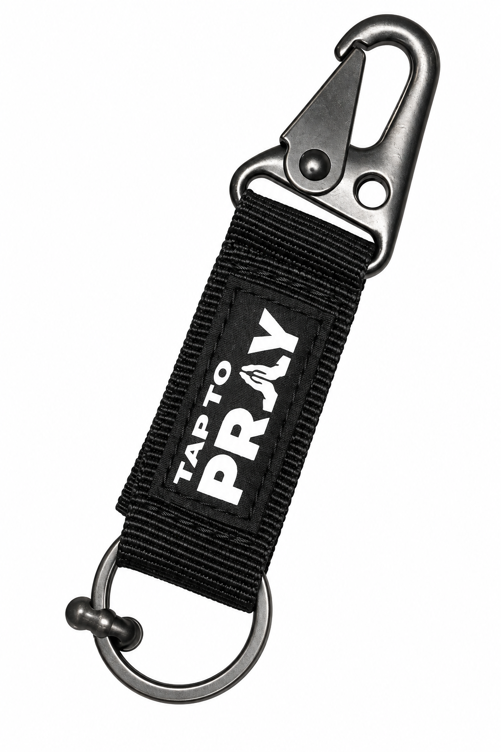 Tap to Pray- Tactical Carabiner Keychain