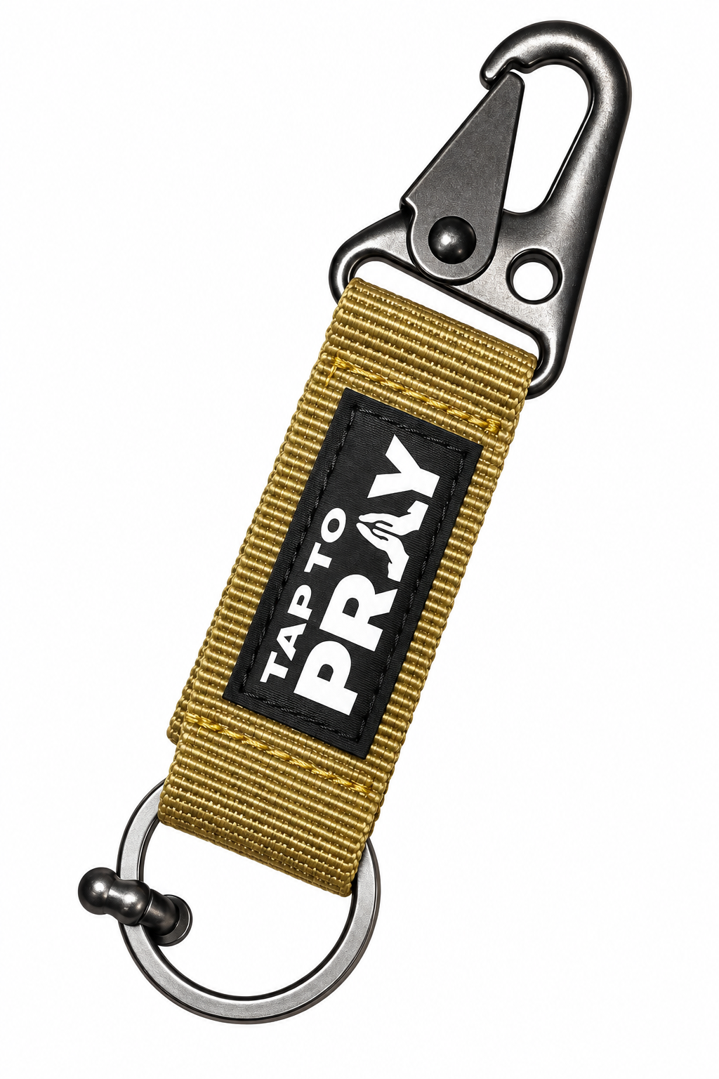 Tap to Pray- Tactical Carabiner Keychain