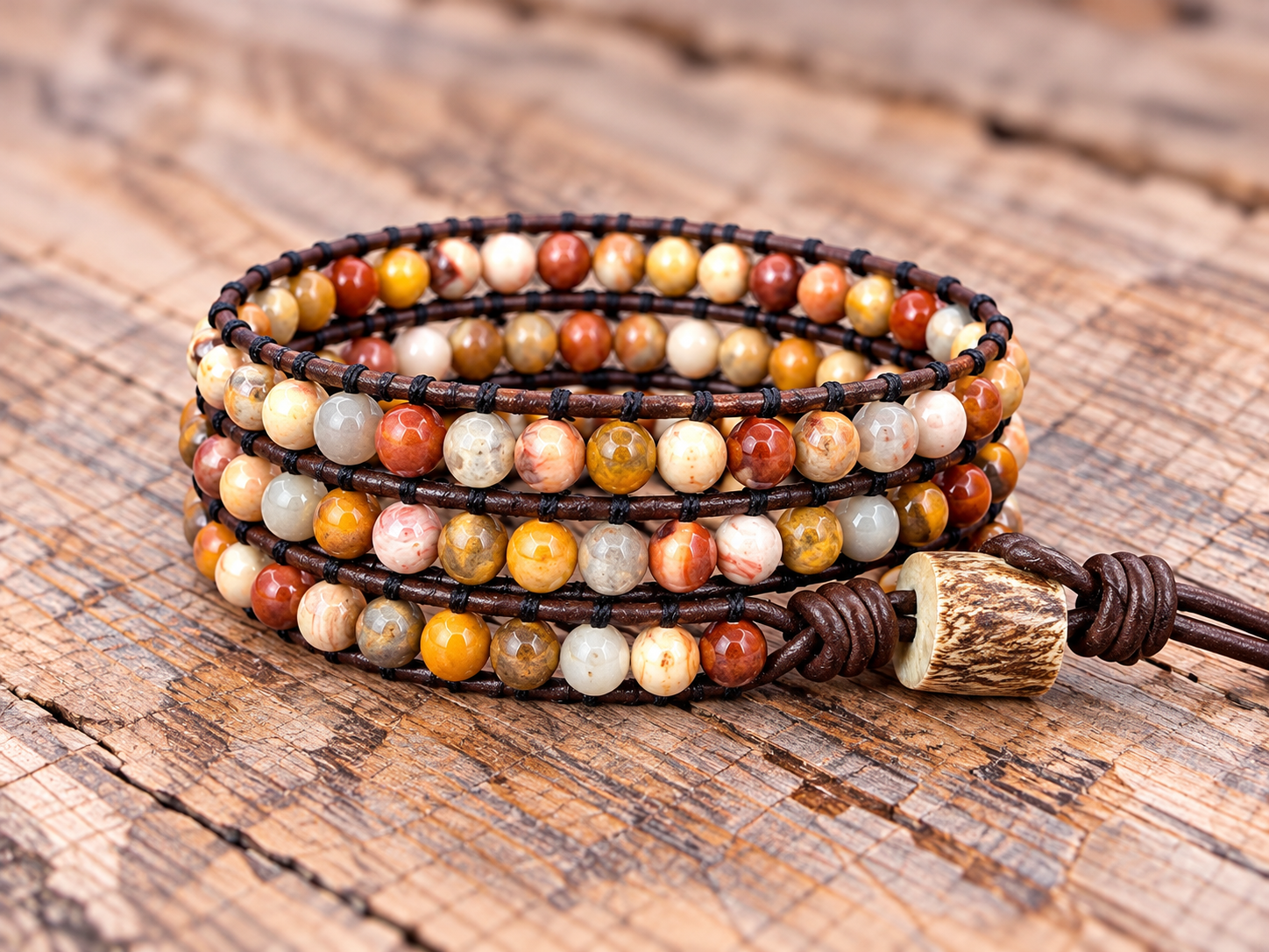 Upendo Triple Wrap Bracelets