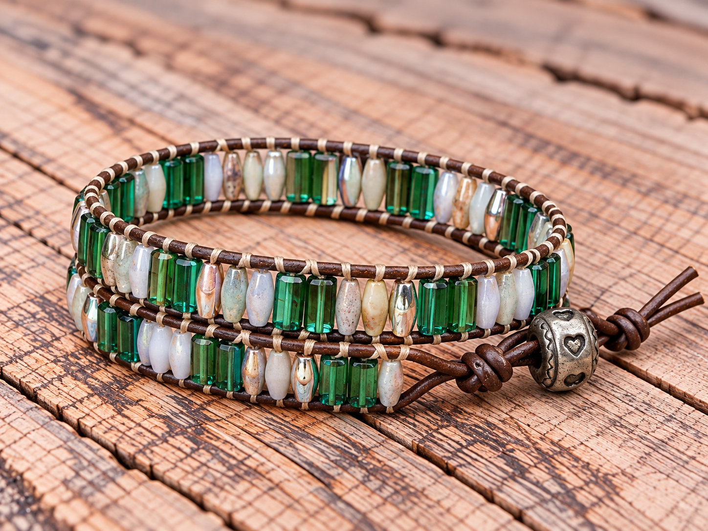 Upendo Double Wrap Bracelets