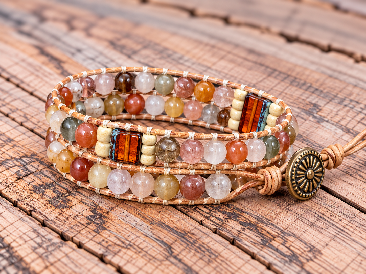 Upendo Double Wrap Bracelets