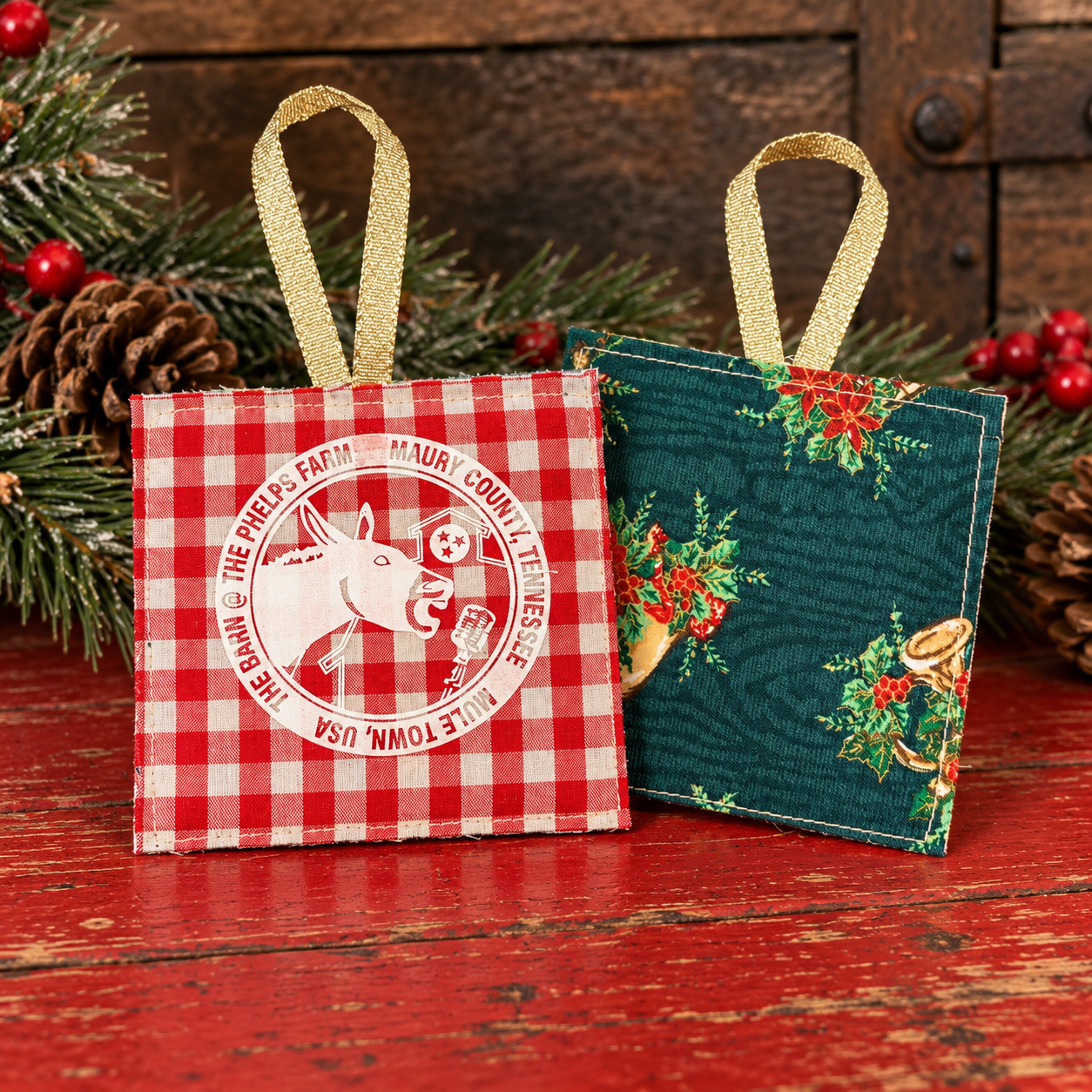 Handmade Singing Mule Ornament