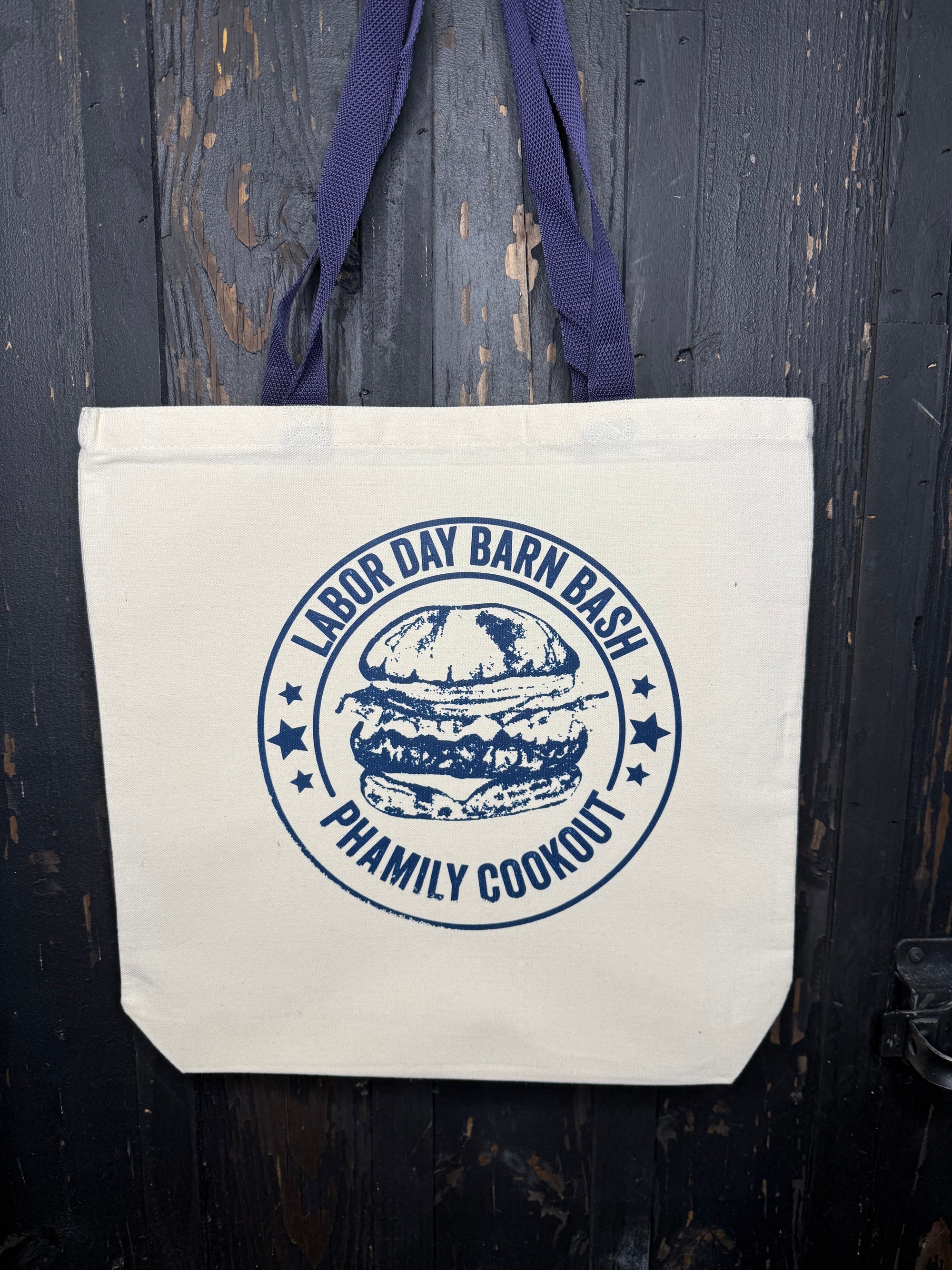 Labor Day Barn Bash Phamily Cookout Tote Bag