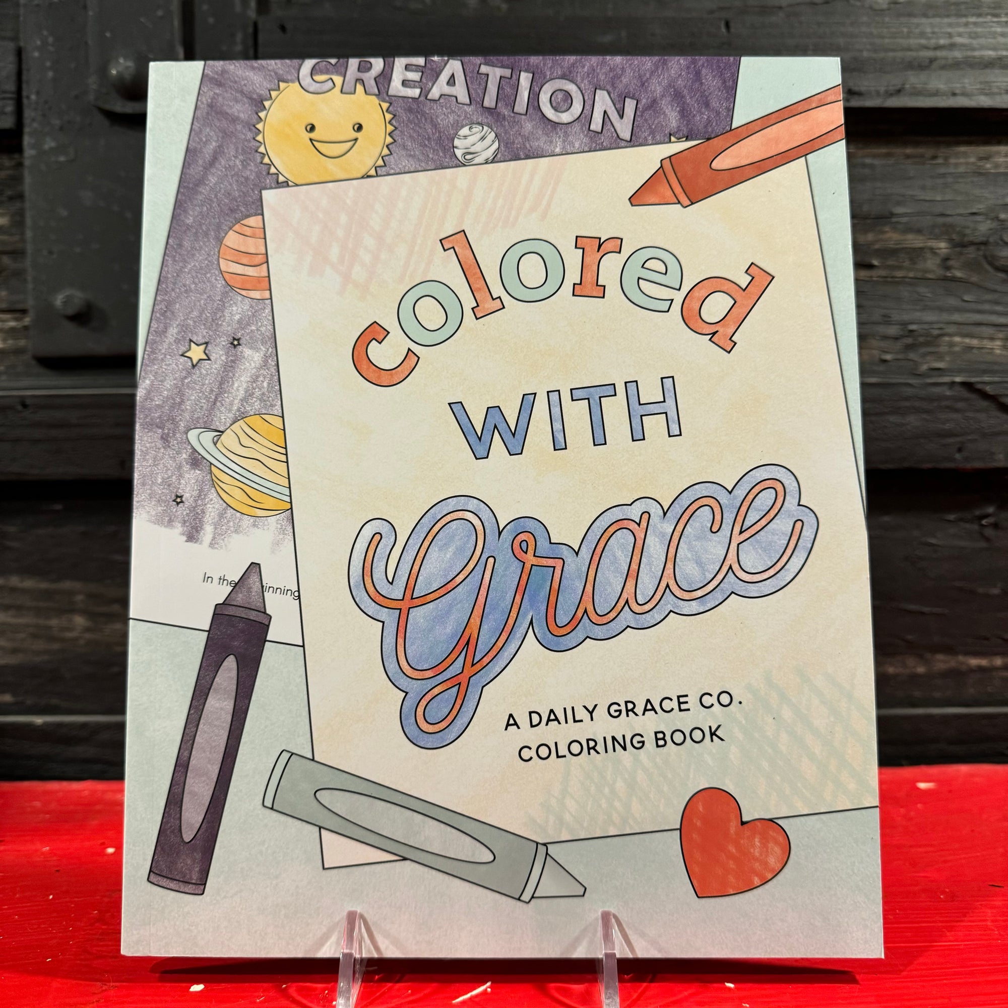 Colored with Grace- Kids Coloring Book