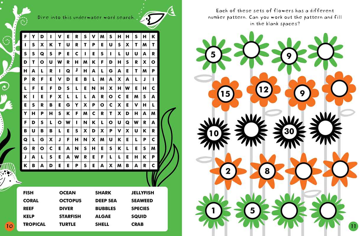 Brain Boosters Nature Puzzles Learning Activity Book for Kids