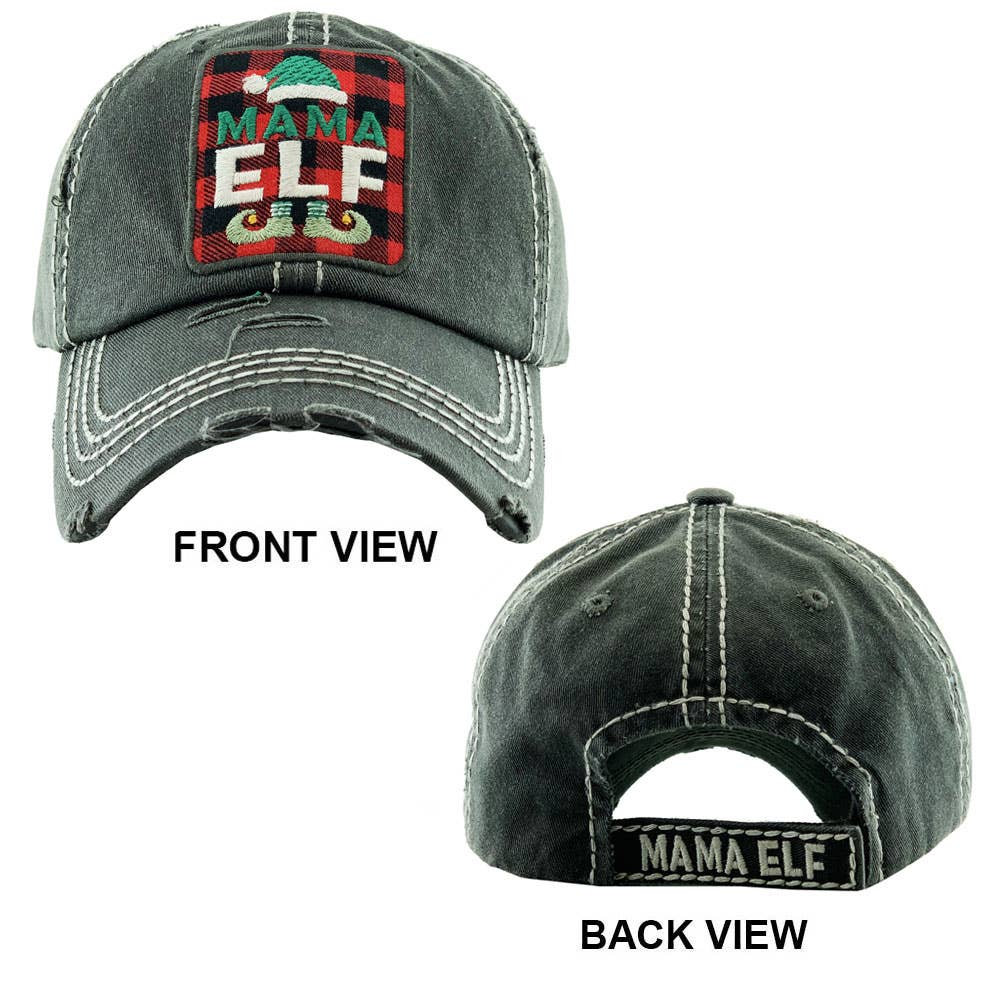 Mama Elf Baseball Cap