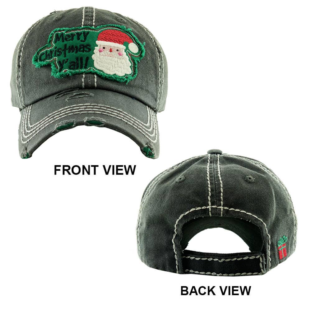 Merry Christmas Y'all Baseball Cap
