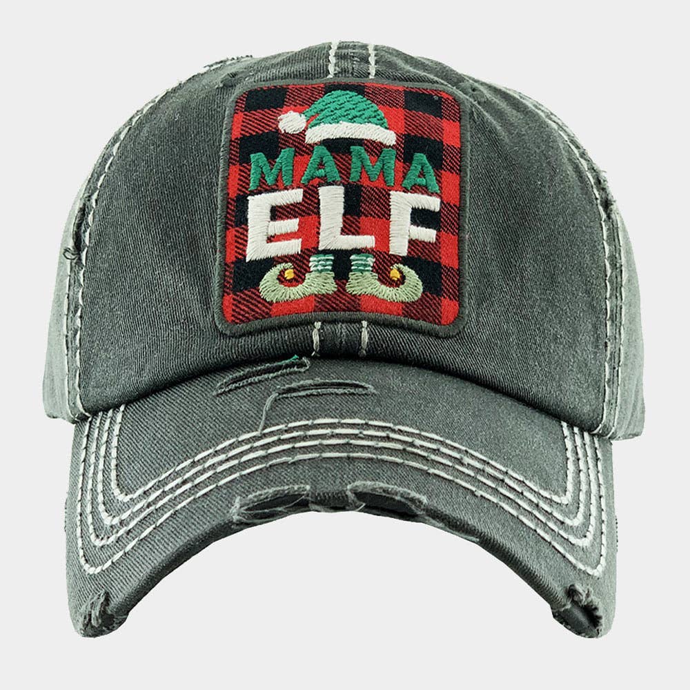 Mama Elf Baseball Cap