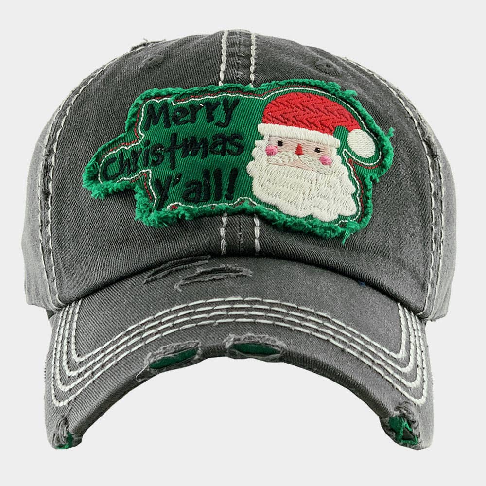 Merry Christmas Y'all Baseball Cap