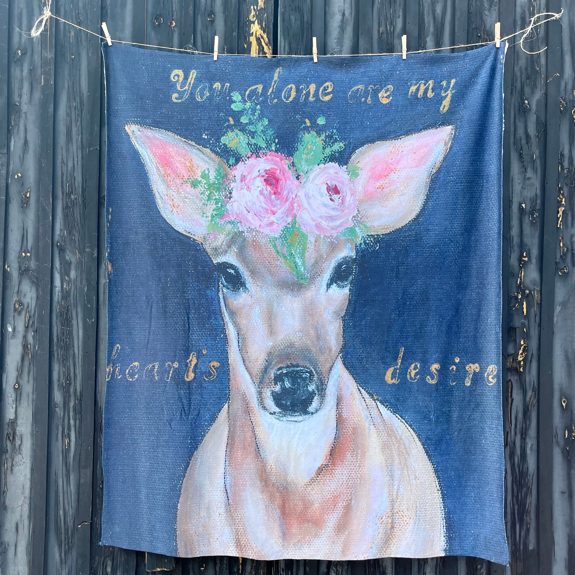 His & Hers As The Deer Blankets