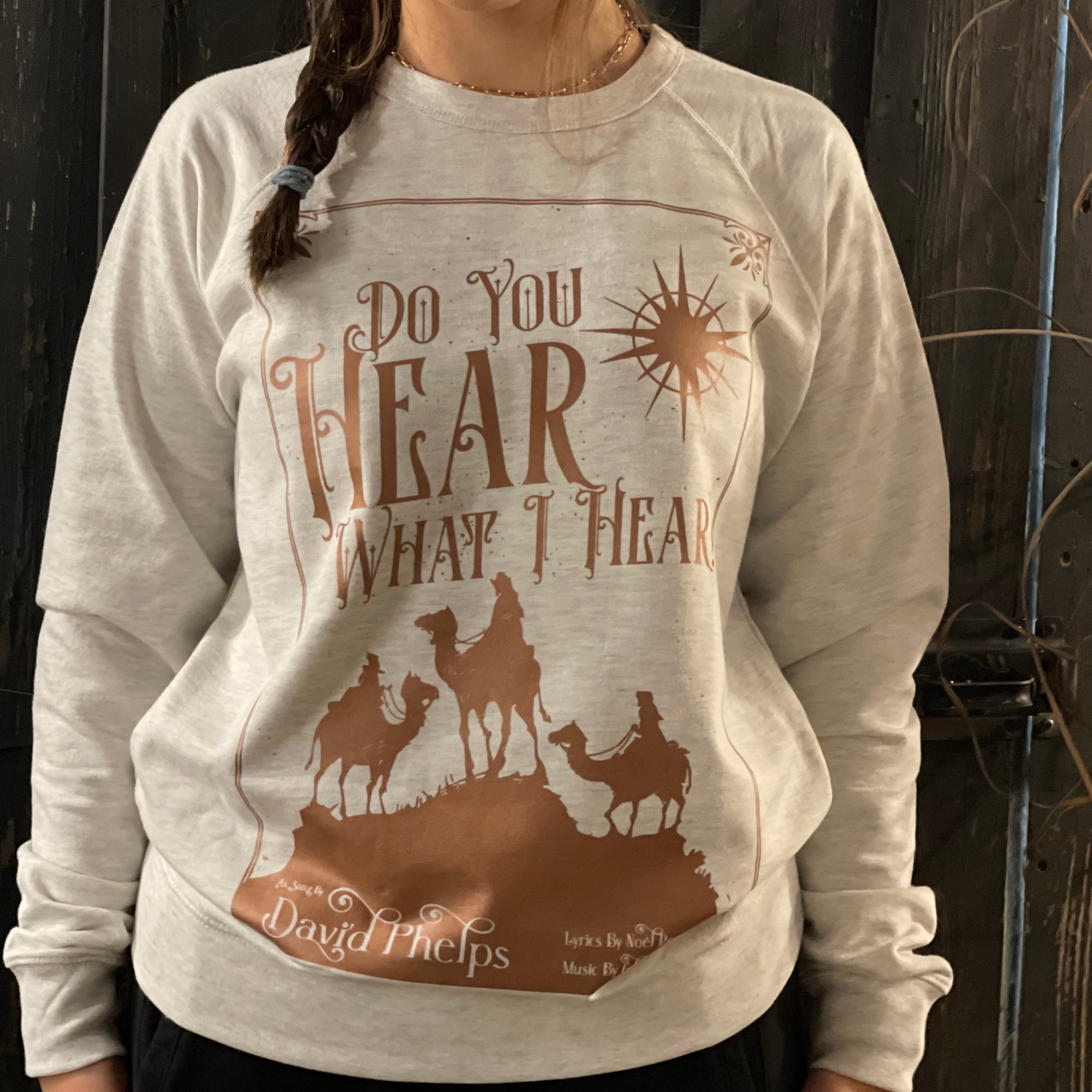 Do You Hear…French Terry Sweatshirt