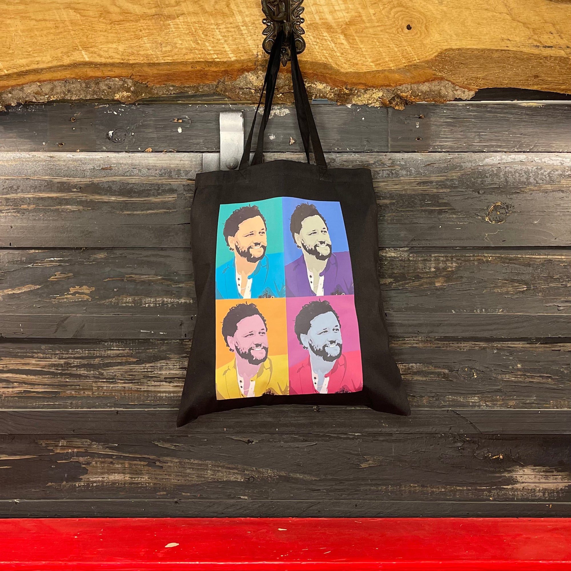 David Phelps Pop-Art Tote Bag